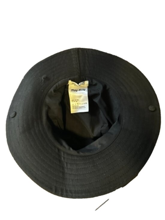 Designer Drill Hat Denim Black/White main image 6
